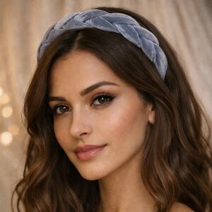 Kendra Scott Velvet Blue Headband